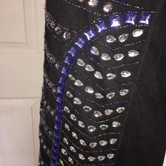 NBD jeweled embellished dress Sz XS - Picture 7 of 9